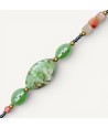 RIVERA | Collar con perlas verdes y aventurina | Murano-Store