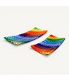 IRIDE | Vassoio decorativo a mosaico multicolore | Murano-Store