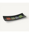 PITAGORA | Black Mosaic Tray | Murano-Store