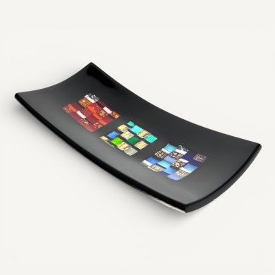 PITAGORA | Plateau Mosaïque Noir | Murano-Store