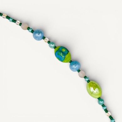 JUDIT | Green and Blue Bracelet | Murano-Store
