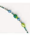JUDIT | Green and Blue Bracelet | Murano-Store