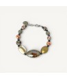 BOURGEOIS | Pulsera con perlas beige | Murano-Store