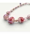 JUDIT | Collier avec perles roses | Murano-Store