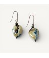 REMBRANDT | Pendientes de perlas en aventurina | Murano-Store