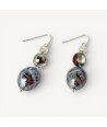 BOURGEOIS | Orecchini con pendente ametista | Murano-Store