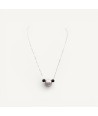 ASHLEY | Silber Halskette mit Glasperle | Murano-Store
