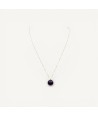 ASHLEY | Collier argent et perle de verre | Murano-Store