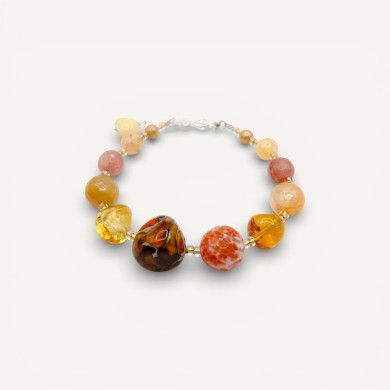 SAVANNA | Muranoglas Tierarmband | Murano-Store