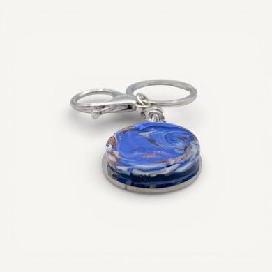 KIM | Llavero personalizable con cuenta de cristal de Murano