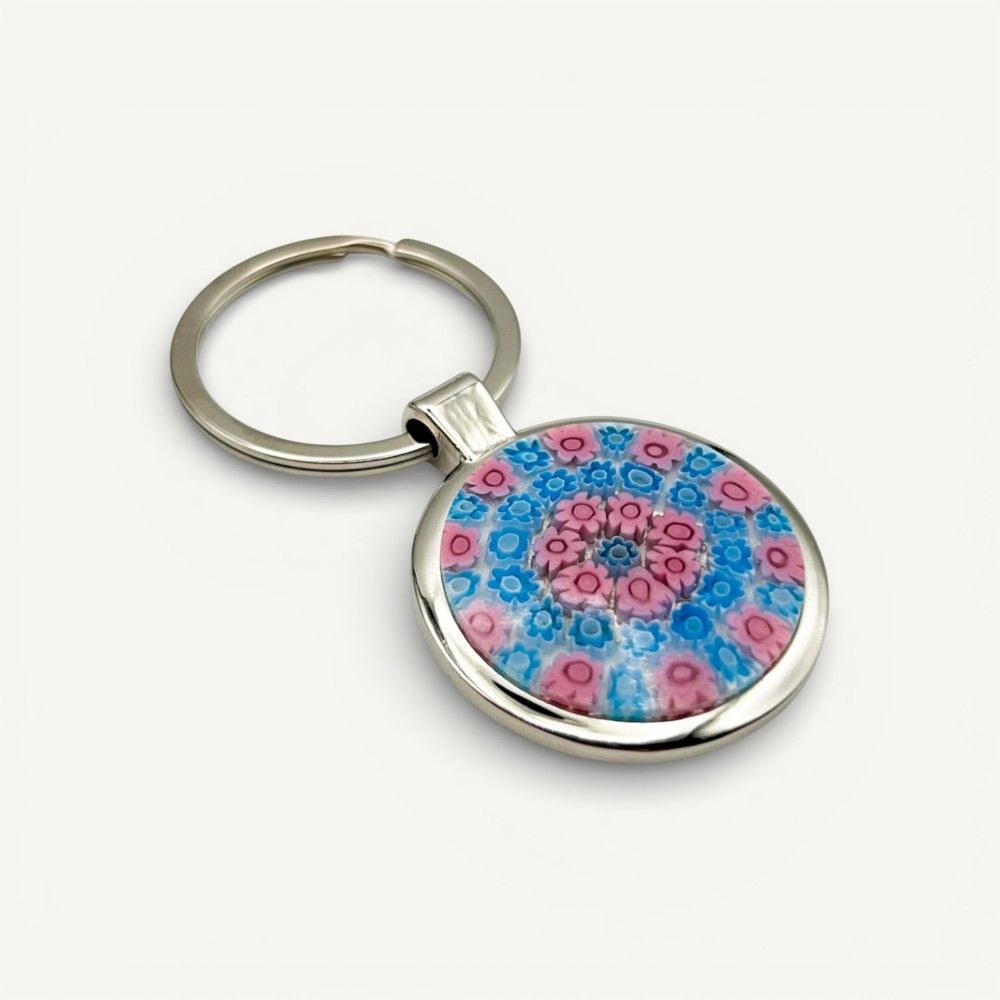 SOLE | Llavero con Murrine Rosa | IDEA REGALO | Murano Store