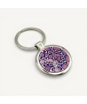 SOLE | Keychain with Pink Murrine | GIFT IDEA | Murano Store