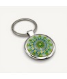 SOLE | Porte-clés en murrine verte | IDEE CADEAU | Murano Store