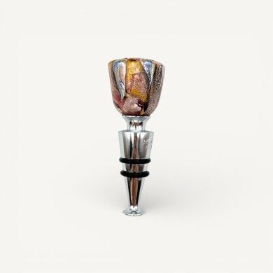 RE SOLE | Bouchon de bouteille en feuille d'argent | Murano-Store