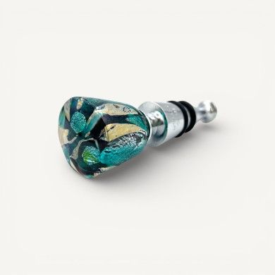 RE SOLE | Bouchon de bouteille en feuille d'argent | Murano-Store