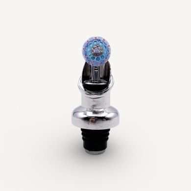 LIDO | Versatore per vino con Murrina Azzurra | Murano-Store