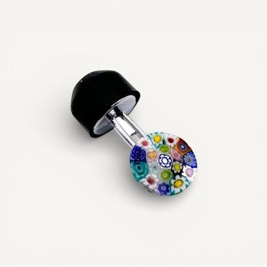 LIDO | Vertedor de vino con Murrina multicolor | Murano-Store