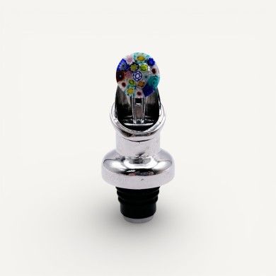 LIDO | Versatore per vino con Murrina multicolore | Murano-Store