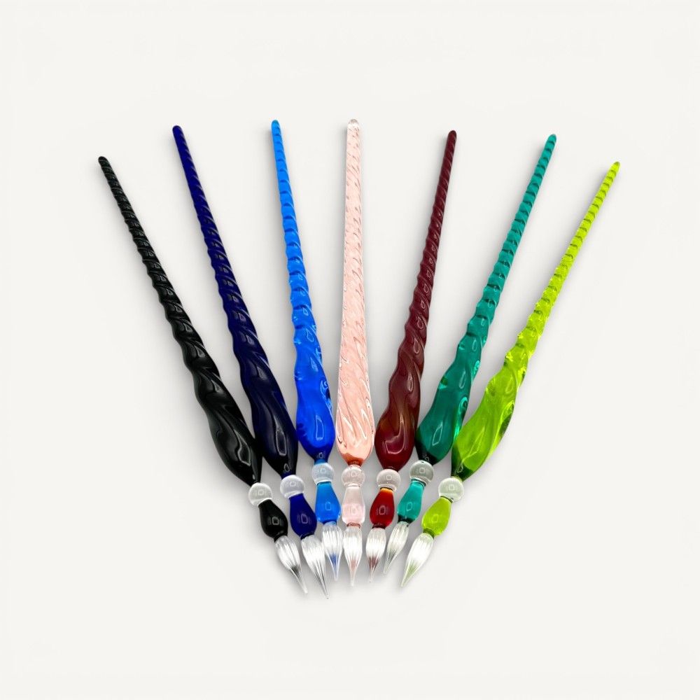 DANTE | Stylos à spirales décoratifs | Murano Glass | Murano-Store