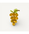 VIGNA | Grappe de raisin 9 raisins | Ambre satiné | Murano-Store