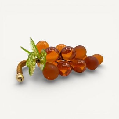 VIGNA | Racimo de uvas 14 Uvas | TOPAZ satén | Murano Store