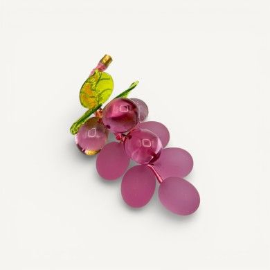 VIGNA | Traubenbüschel 9 Trauben | Satiniert | Murano Store