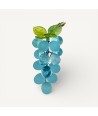 VIGNA | Weintraube aus hellblauem Milchglas | Murano Store
