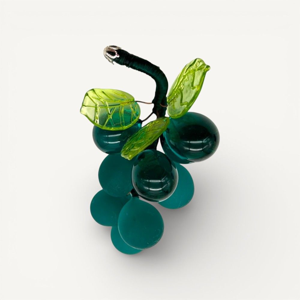 VINE | Grape Cluster 9 Grapes Dark Green | Murano-Store