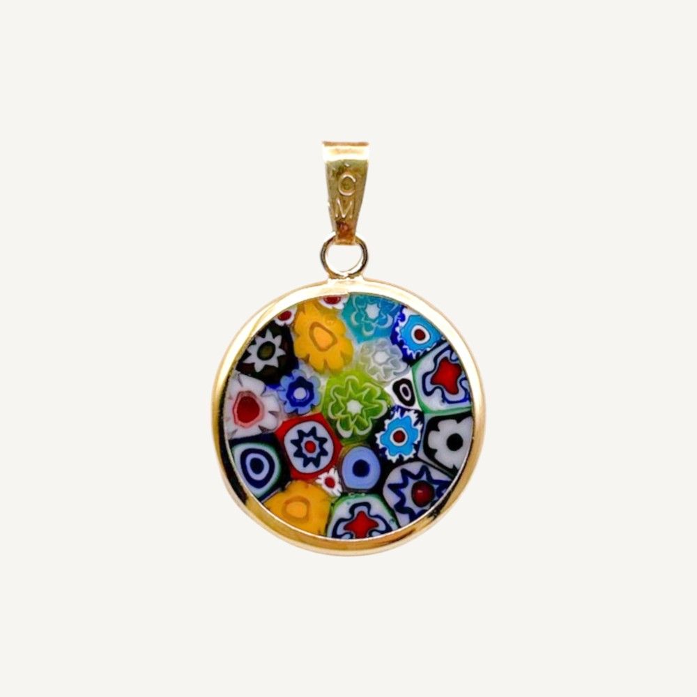IRIDEA | Pendentifs Murrina Multicolore | Murano-Store