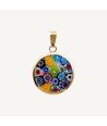 IRIDEA | Pendentifs Murrina Multicolore | Murano-Store