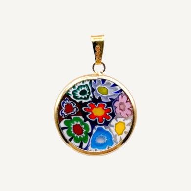 IRIDEA | Colgantes Murrina Multicolor | Murano-Store