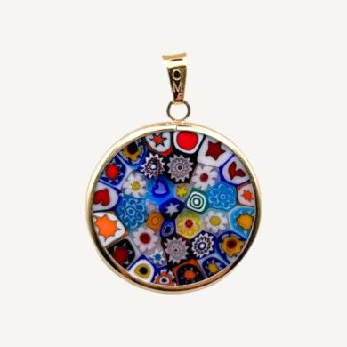 IRIDEA | Multicolor Murrina Pendants | Murano-Store