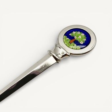 CAPO HORN, coupe-papier avec murrina « arbre de vie » | Murano Store