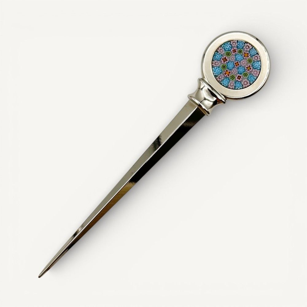 CAPO HORN, Brieföffner mit Murrina Millefiori | Murano Store