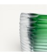 MONTERO - Jarrón VERDE forjado y sumergido en cristal de Murano