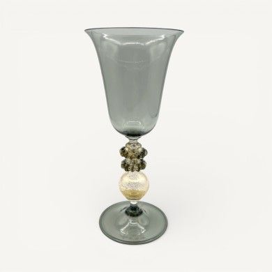 SOSPIRI | Collectible chalice | Smoke gray | Murano Store