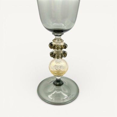 SOSPIRI | Kelch zum Sammeln | Rauchgrau | Murano Store