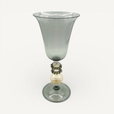 SOSPIRI | Collectible chalice | Smoke gray | Murano Store