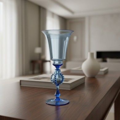 GRAN CANAL | Cáliz de colección Azul claro | Tipetti | Murano-Store