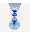 GRAN CANAL | Sammlerstück Kelch Hellblau | Tipetti | Murano-Store