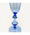 GRAN CANAL | Sammlerstück Kelch Hellblau | Tipetti | Murano-Store
