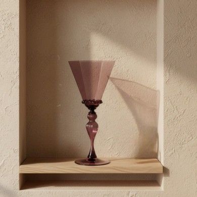 DUCALE | Sammlerstück Amethyst Kelch | Tipetti Veneziani | Murano Store