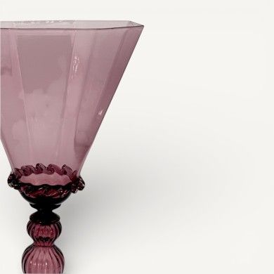 DUCALE | Amethyst Collectible Chalice | Venitian Tipetti | Murano Store