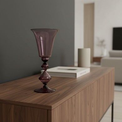DUCALE | Amethyst Collectible Chalice | Venitian Tipetti | Murano Store