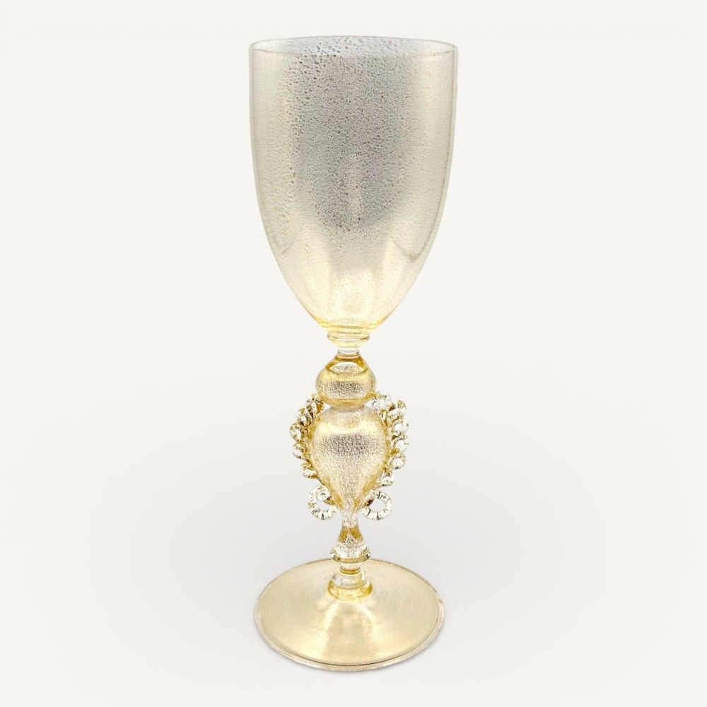MURANO | Gold Collectible Goblet | Venetian Tipetti | Murano Store