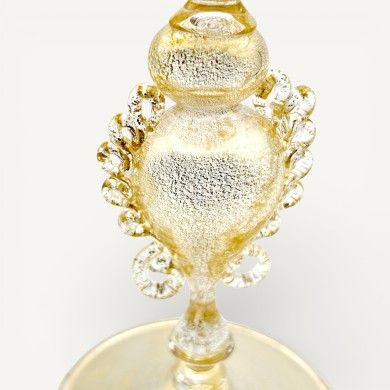 MURANO | Gold Collectible Goblet | Venetian Tipetti | Murano Store