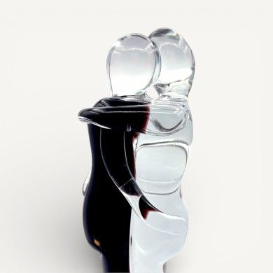LOVE | Sculpture en verre 'Amoureux' s'embrassant | Murano-Store