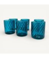 Verre de Table de Murano bleu outre-mer 'Torcello' | Murano-Store