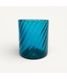 Verre de Table de Murano bleu outre-mer 'Torcello' | Murano-Store