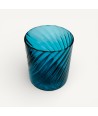 Verre de Table de Murano bleu outre-mer 'Torcello' | Murano-Store